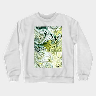 abstract wave pattern Crewneck Sweatshirt